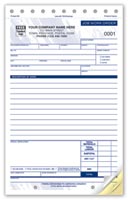 Compact Job Work Order Forms - 258