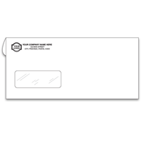 Form Envelopes, Window Envelopes - Single Window - Form Compatible
