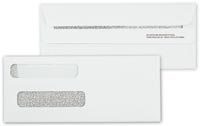 Double Window Self Seal Cheque Envelope - 92552