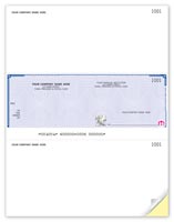 High Security Middle Cheques - Laser - HSE9038