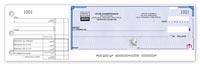 French High Security 1-To-A-Page Cheques - 22 Security Featu - QFHS438