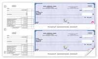 Manual Business Cheques, 2-To-A-Page Bilingual High Security Cheques - 22 Security Fe